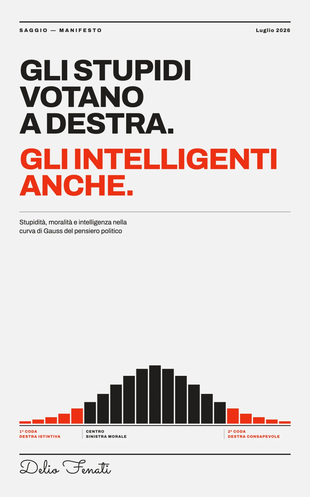 Cover of Gli stupidi votano a destra. Gli intelligenti anche.